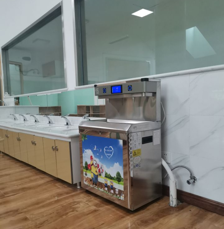 為安全健康飲水重重把關，國林幼兒園飲水臺做好每一道防護
